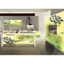 Home Use DIY Cabinet de cuisine en verre 3D